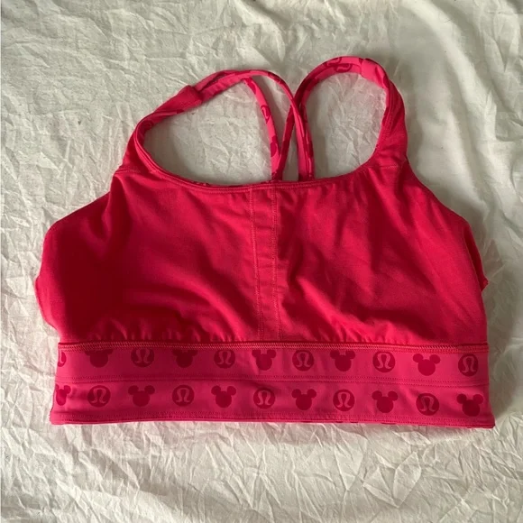 lululemon athletica x disney sports bra - size 10 - Picture 7 of 10